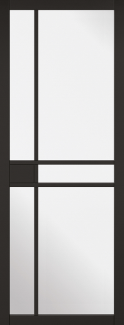BLACK GREENWICH GLAZED INTERNAL DOOR