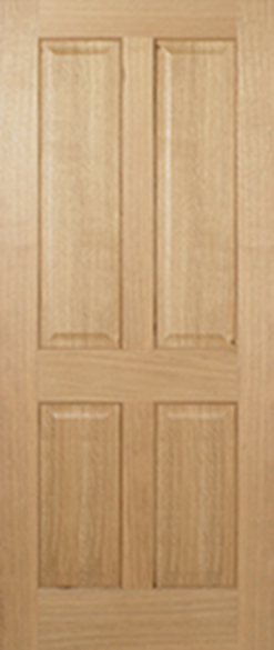Regency 4P Unfinished Oak Doors