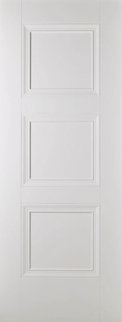 AMSTERDAM 3 PANEL WHITE PRIMED