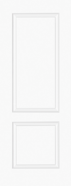 Berlin White Moulded Smooth Door