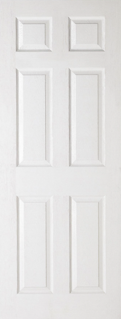 6P Internal White Moulded Door