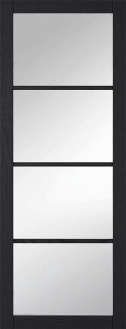 Soho 4L Internal Pre-finished Dark Charcoal Door