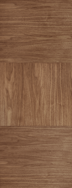 Tres Pre-Finished Walnut Door